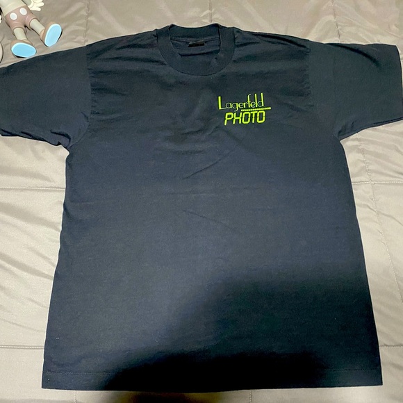 Vintage single stitch Lagerfeld Photo t-shirt - Picture 1 of 4